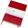 Скетчбук MOLESKINE Art Sketchbook A4, нелинованный, красный ARTBF832F2
