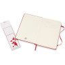 Блокнот MOLESKINE Classic Medium, нелинованный, красный QP052F2