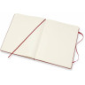 Блокнот MOLESKINE Classic XLarge, без линовки, красный QP092F2
