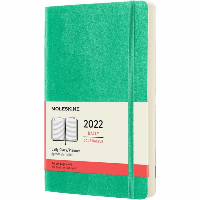 Ежедневник MOLESKINE CLASSIC LARGE (мятный) DHK4612DC3