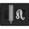 Шильд-символ MOLESKINE PINLEOSILV лев